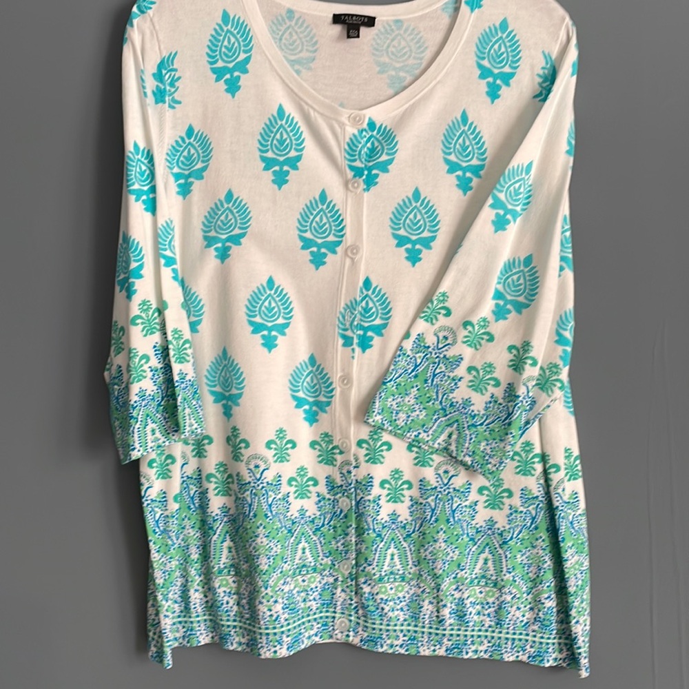 Talbots cardigan 2xp